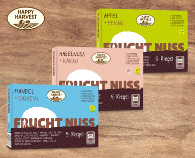 HAPPY HARVEST Frucht-Nuss-Riegel
