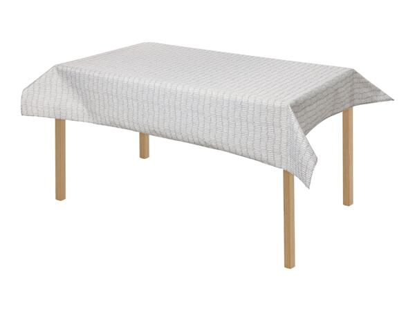 Livarno Home Grey Patterned Tablecloth