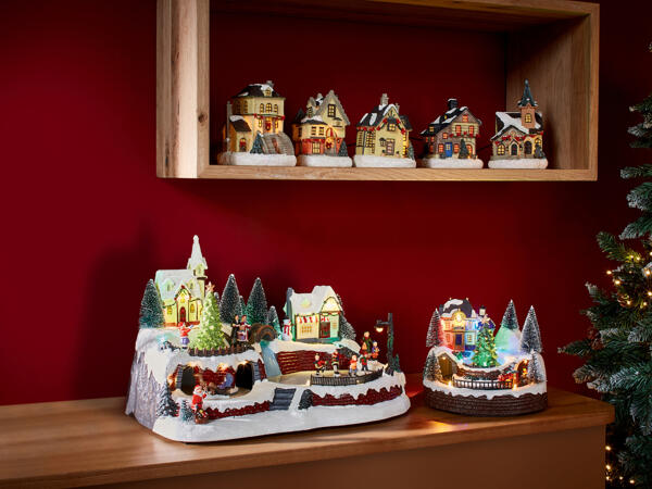 Animated Christmas Scene