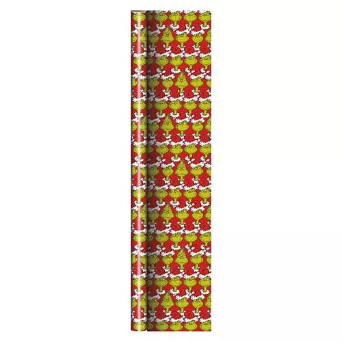 Holiday Gift Wrap - Grinch