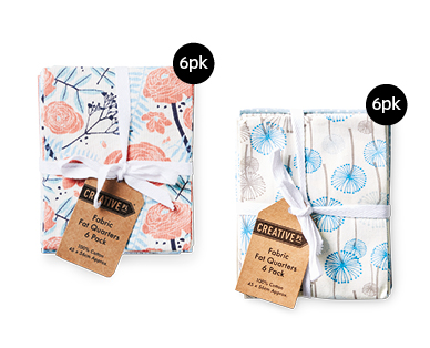 Fabric Fat Quarters 6pk