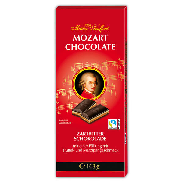 Mozart Zartbitterschokolade