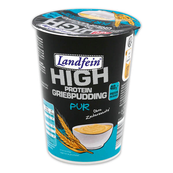 High Protein Grießpudding