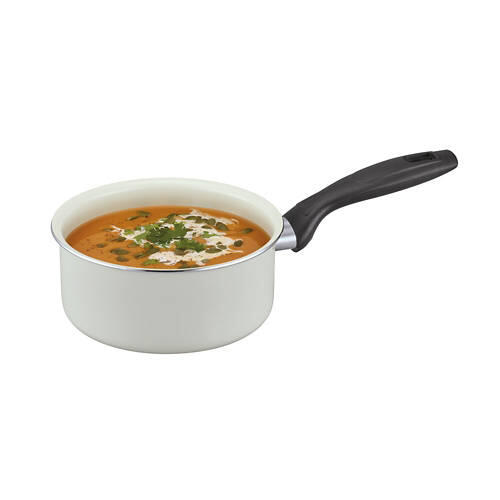 Mini Ceramic Sauce Pan, Grey