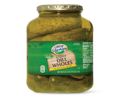 Great Gherkins Kosher Whole Dill Pickles