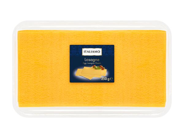 Feuilles de lasagne fraîches