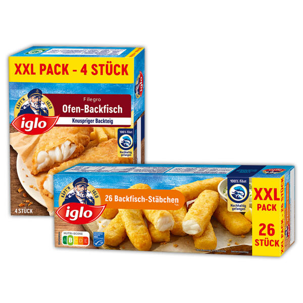 Backfisch-Stäbchen / Filegro XXL