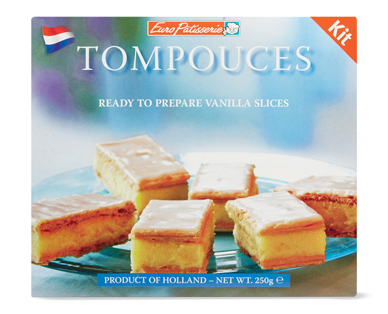 EURO PATISSERIE TOMPOUCES – VANILLA SLICE KIT 250G