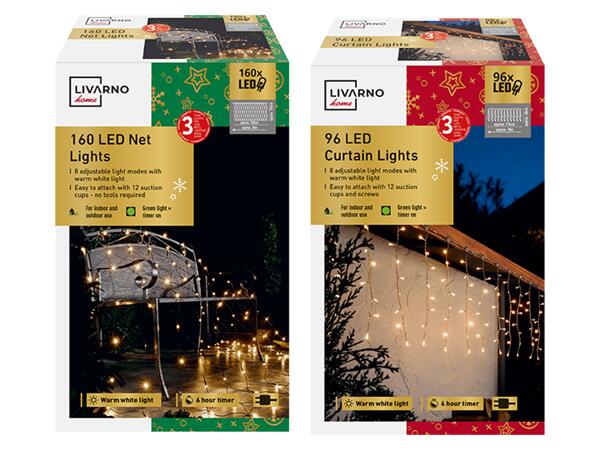 LED-ljusgardin/-nät