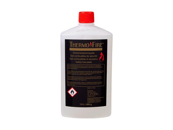 Pâte combustible de sécurité "ThermoFire" Nouvel