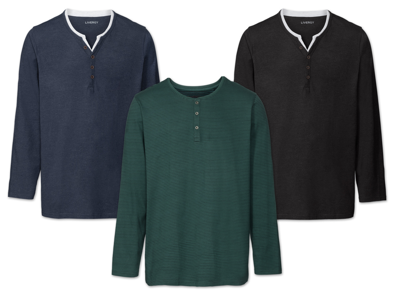 LIVERGY(R) Herren Langarmshirt1