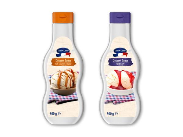 DUC DE COEUR Dessertsauce
