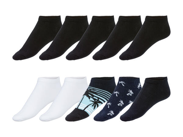 LIVERGY(R) Sneakersstrømper 5-pak