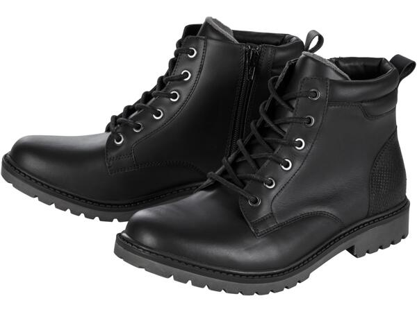 Men's leather boots