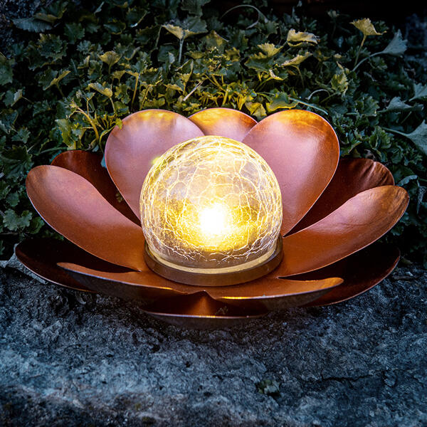 LED-Solar Lotusblume