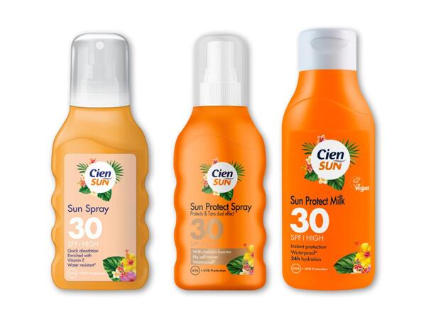 CIEN SUN Solspray- eller creme