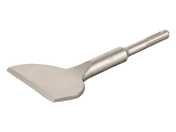 Channelling chisel bit or chisel