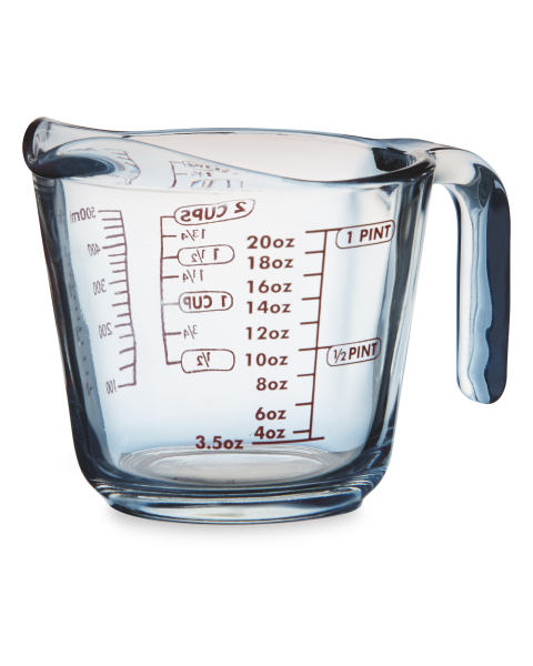 3 Piece Glass Measuring Jug Set