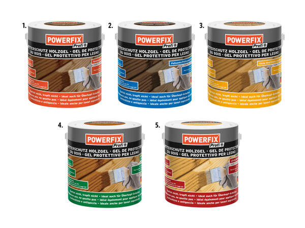 Gel de protection pour bois