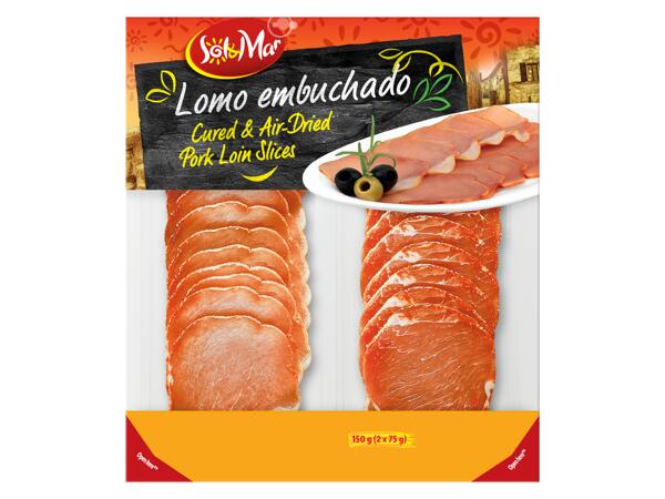 Cured & Air Dried Pork Loin Slices
