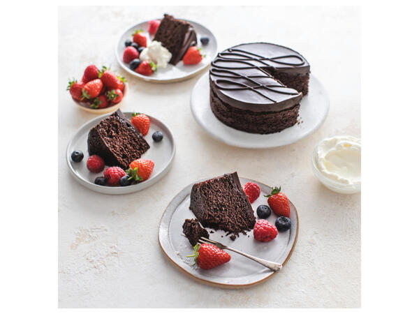 Belgian Chocolate Ganache Cake