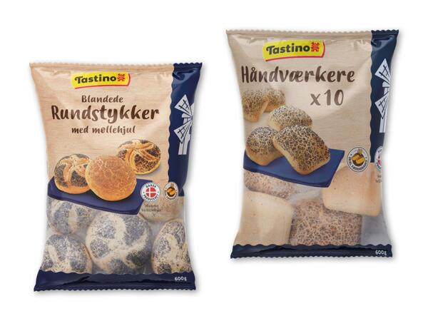 TASTINO Håndværkere eller blandede rundstykker