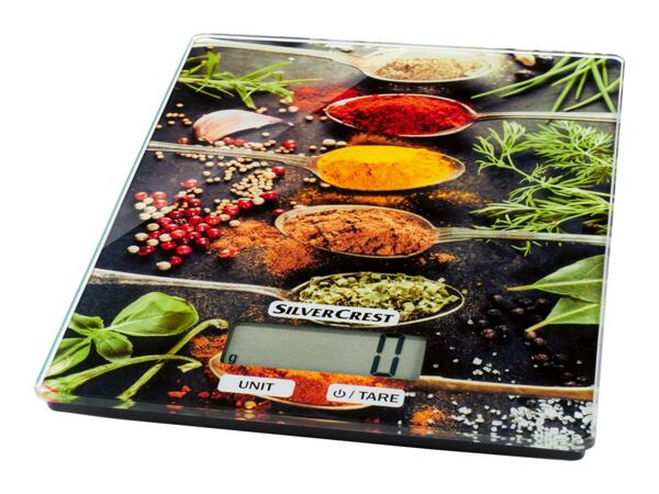 Silvercrest Kitchen Tools Digital Kitchen Scales With a Spice-Themed Design