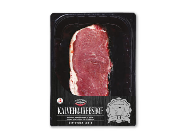 Dansk kalvehøjrebsbøf