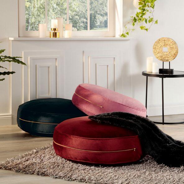 HOME CREATION 	 				Gulvpude i velour