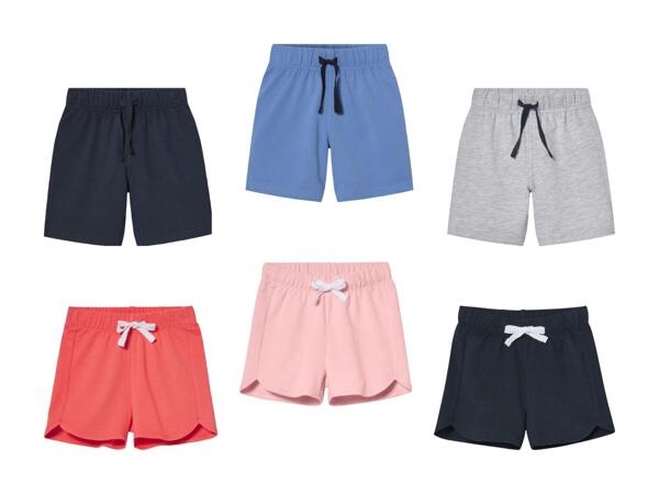 Short molletonné pour enfant