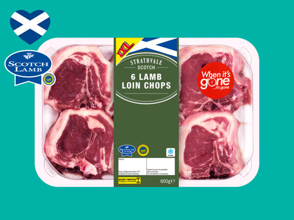 6 Lamb Loin Chops