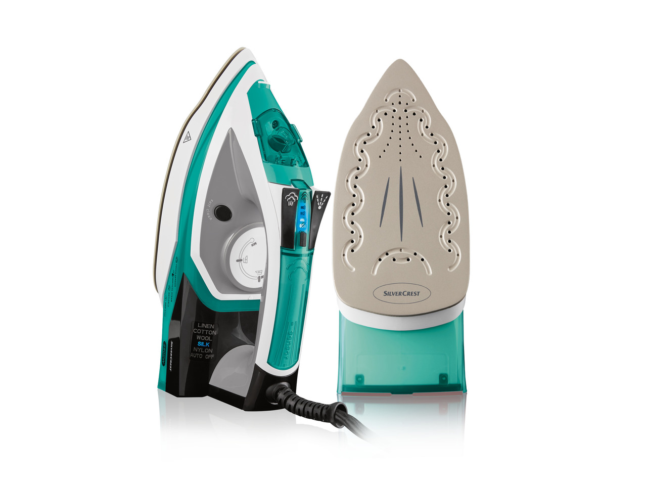 SILVERCREST(R) Dampstrygejern med sensor