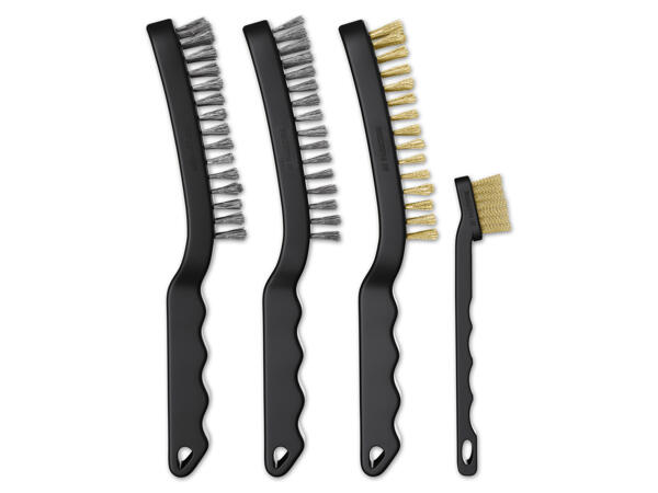 Drahtbürsten-Set, 4-teilig