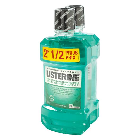 Mondwater Listerine, 2 st.