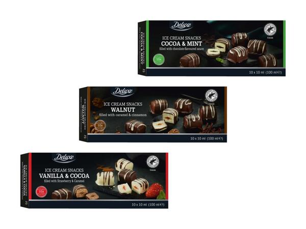 Chocolats fourrés à la glace