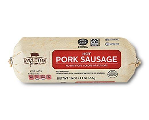 Appleton Farms 
 Hot or Italian Pork Sausage