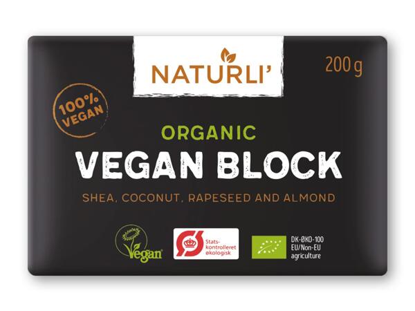 Naturli‘ økologisk vegan block eller smørbar