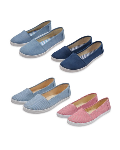 Ladies' Canvas Pumps