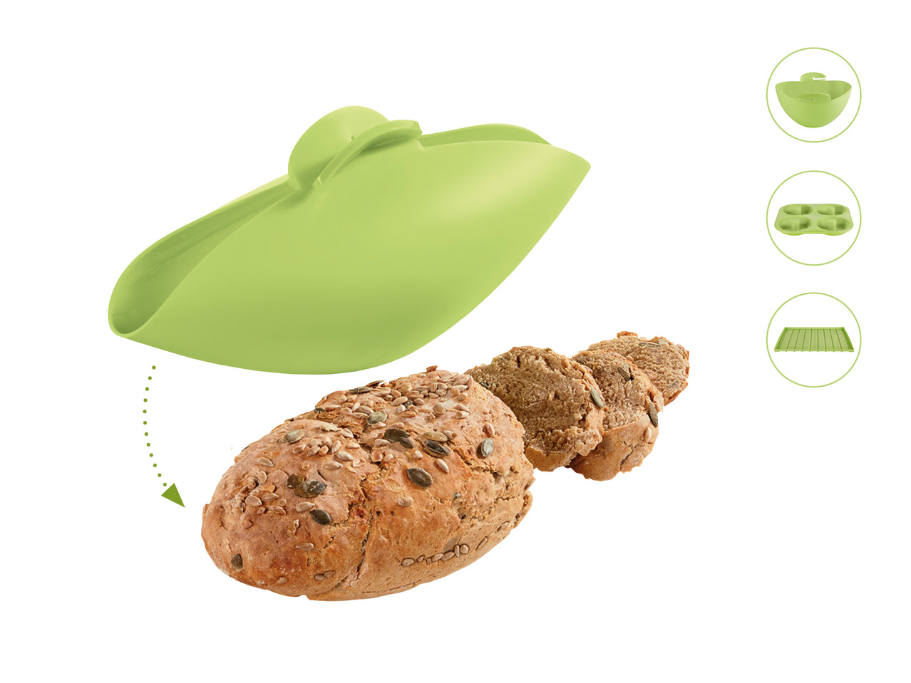 Ernesto Silicone Baking Moulds or Mat1