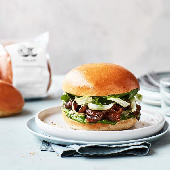 Brioche burgerboller