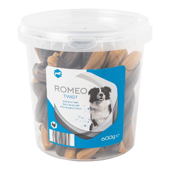 ROMEO(R) 				Hundesnacks im Eimer