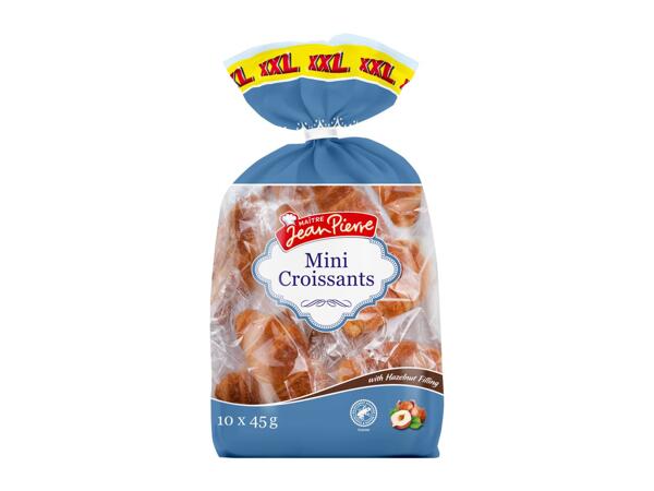 Maître Jean-Pierre XXL Mini Croissants with Hazelnut Filling