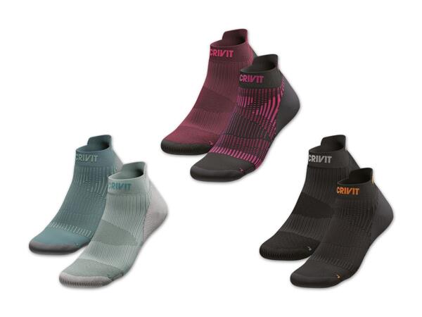 Damen/​Herren Laufsocken, 2 Paar