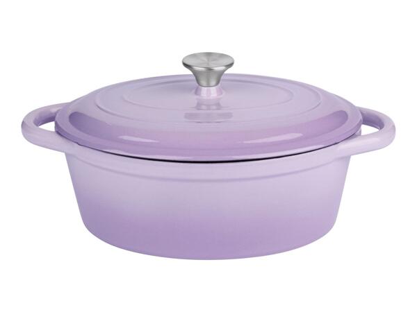 Livarno Home 4.7L Cast Iron Casserole Dish