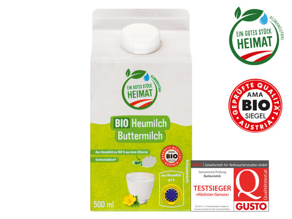 Bio Heumilch Buttermilch