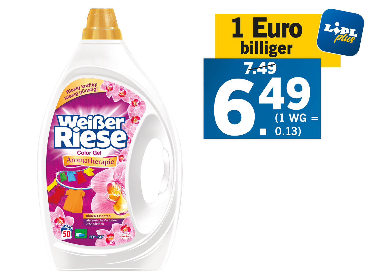 WEISSER RIESE Flüssigwaschmittel