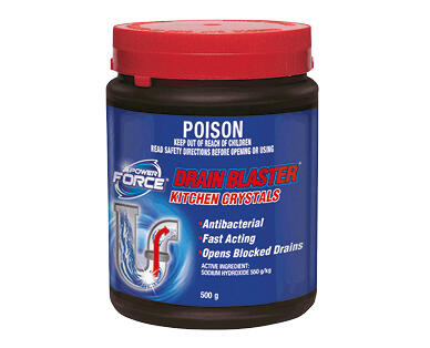 Powerforce Drain Cleaner Crystals 500g
