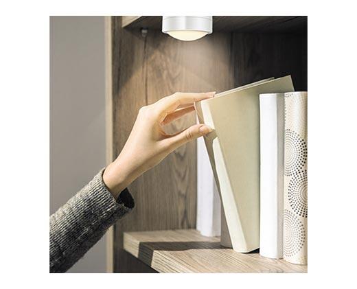 Easy Home 
 LED Puck Lights with Remote