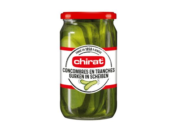 Concombres en tranches Chirat