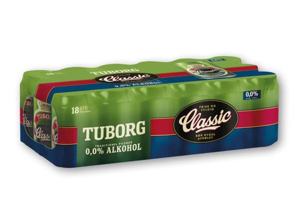TUBORG Classic, Pilsner eller alkoholfri